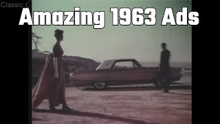 AMAZING 1963 Ford Ads! [Falcon, Thunderbird, More]