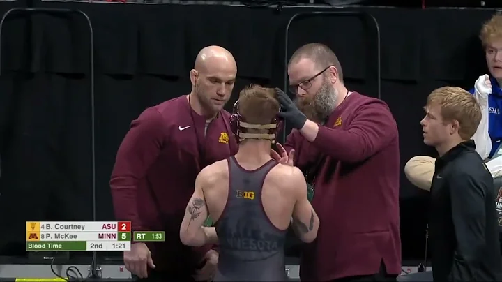 Patrick McKee vs Brandon Courtney 5rd Place Match ...