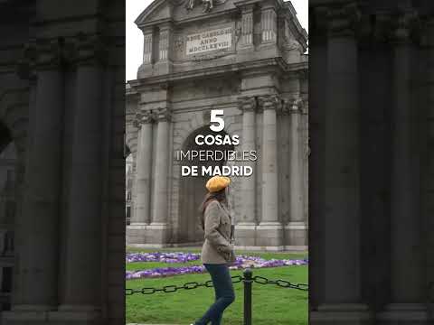 5 IMPERDIBLES DE MADRID | #España #Shorts