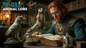 Animated Skill Cards: T1-01 - Animal Lore