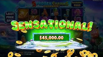 5 Frozen Charms Megaways (Pragmatic Play) $50,000 IN 1 MINUTE! ONLINE SLOT!