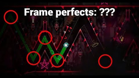 Vehemence with Frame Perfects counter — Geometry Dash