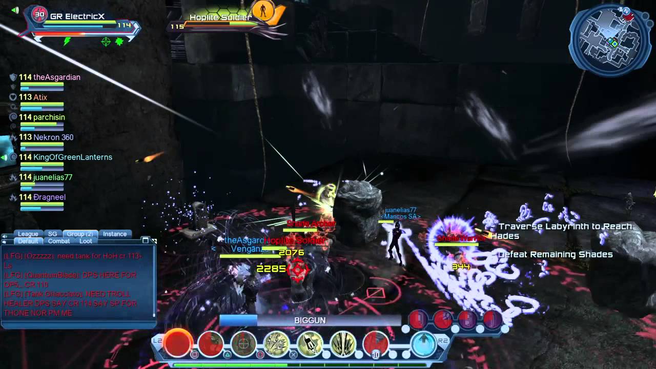 DCUO GR ElectricX 1.046.928 DMG as Munitions DPS