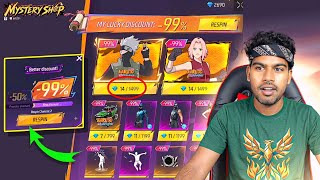 💥 NARUTO MYSTERY SHOP 🤯 உருட்டு EVENT 😭🤣 SPIINNED ALL NARUTO EVENTS 🤣 FF NEW EVENT TAMIL 