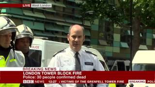London Fire: 30 people confirmed dead - BBC News