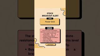 power grid share: power grid share latest news #intradaytrading #stockmarket #intraday #stocks