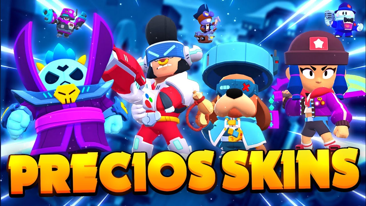 Precios De Las Nuevas Skins Actualizacion De Enero 2021 Brawl Stars Youtube - todas las skin de brawl stars 2021