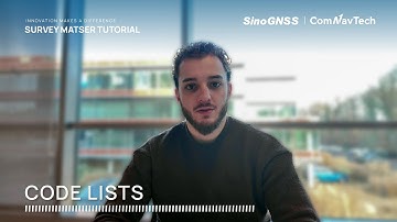 Survey Master Tutorial: Code Lists