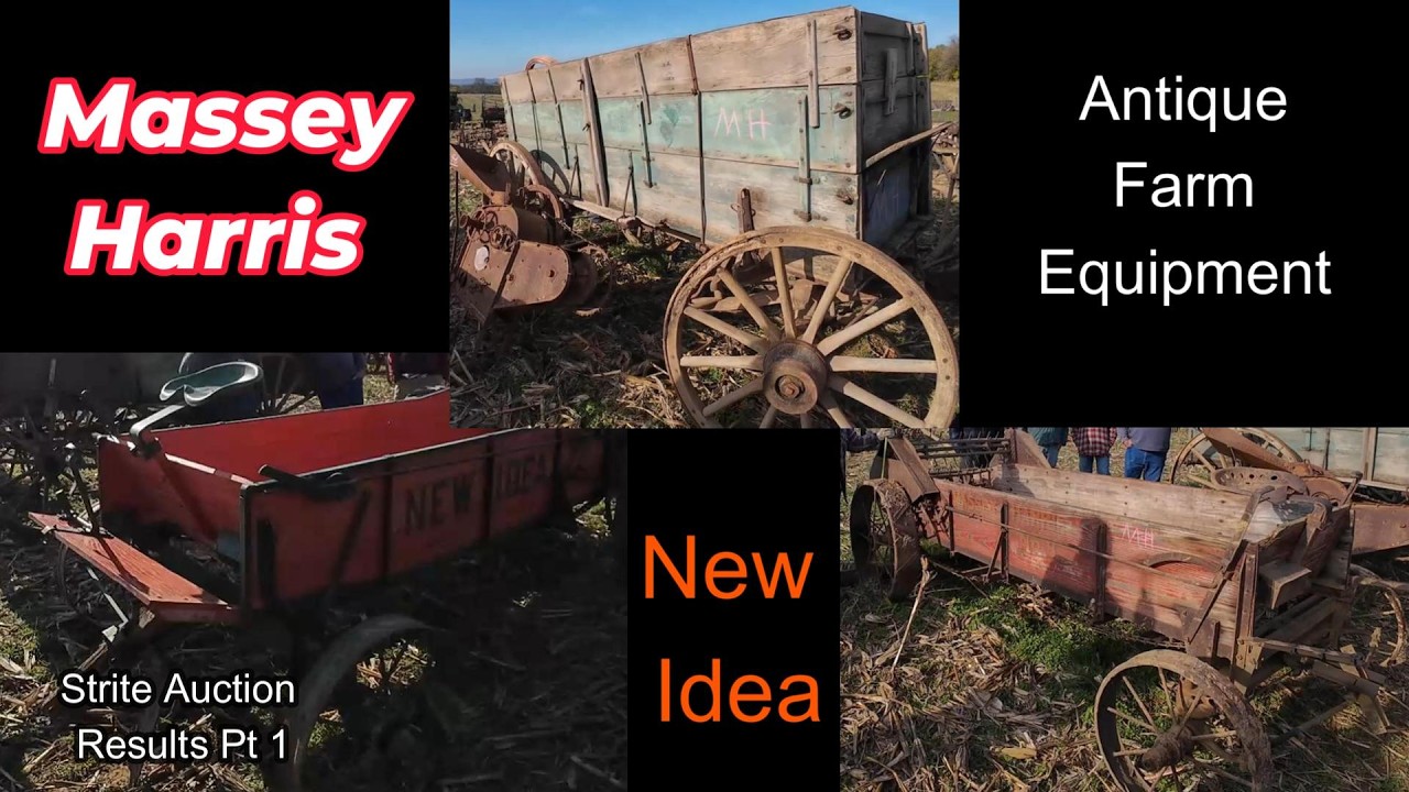 Strite Auction Results Antique Farm Equipment