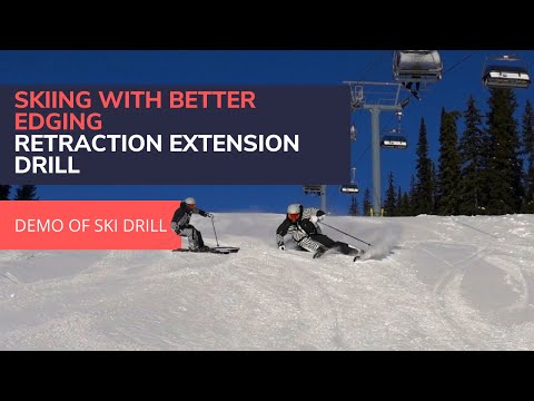 Skiing With Better Edging | Using the Retraction Extension Drill