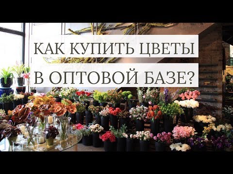 КАК ПОКУПАТЬ ЦВЕТЫ В ОПТОВОЙ БАЗЕ?