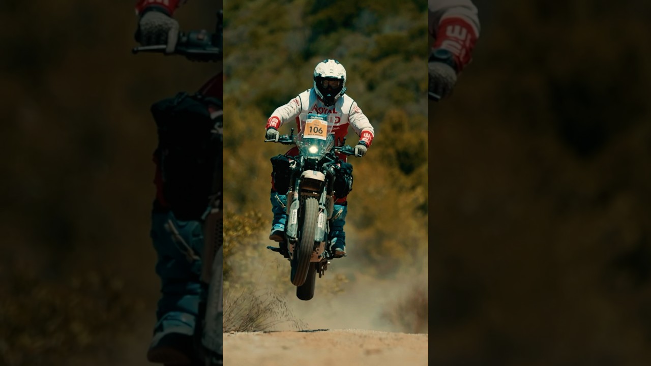 First test of my new Himalayan Rally at Swank Rally in Sardina 
