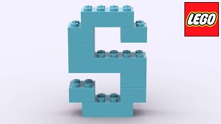 Lego - Letter S - Alphabet - Instructions
