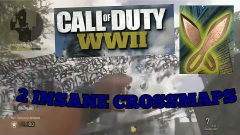 WW2 2 INSANE CROSS MAP THROWING KNIVES