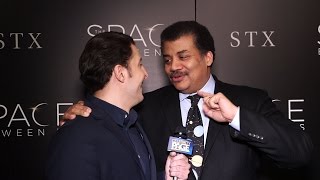 Neil deGrasse Tyson on "The Space Between Us" Red Carpet with Arthur Kade