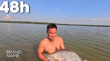 HỒ ĐÁ BÀN CON SỐ Bí Ẩn Chứa Nhiều Thủy Quái | 36H kiên trì săn cá thác lác cườm khủng