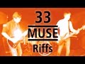 33 MUSE Riff Guitar and Bass Medley