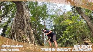 Big Shot Throw Weight Launcher - Treestuff Customer Jorge Obandos Review In The Field