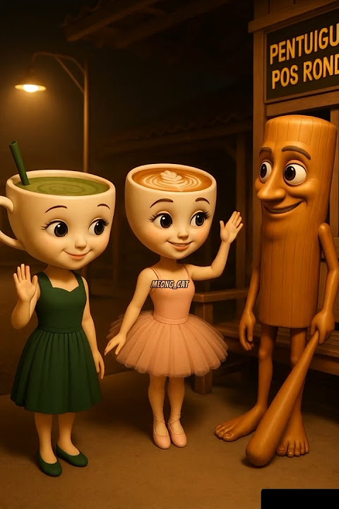 ballerina cappucina menemukan kawan baru #anomali #brainrot #shorts #fypシ゚viral #fyp