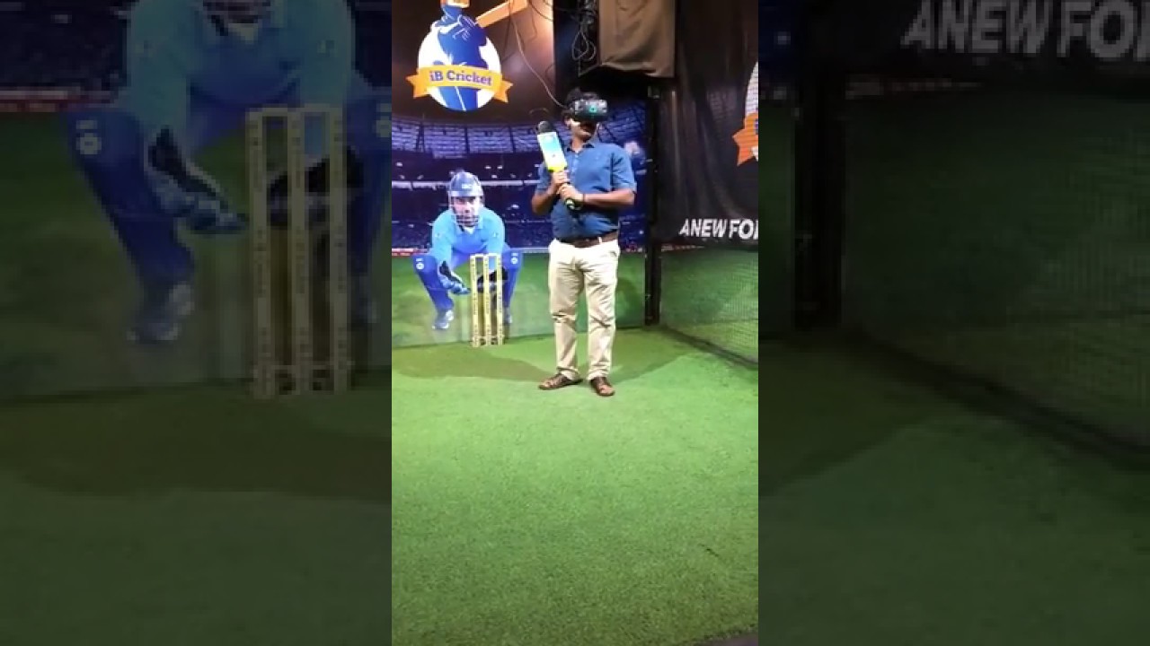 Saral Dr. Bhimsen IB Cricket Playing in Amarona Mall Pune| Play Virtual Cricket in Amarona Mall Pune