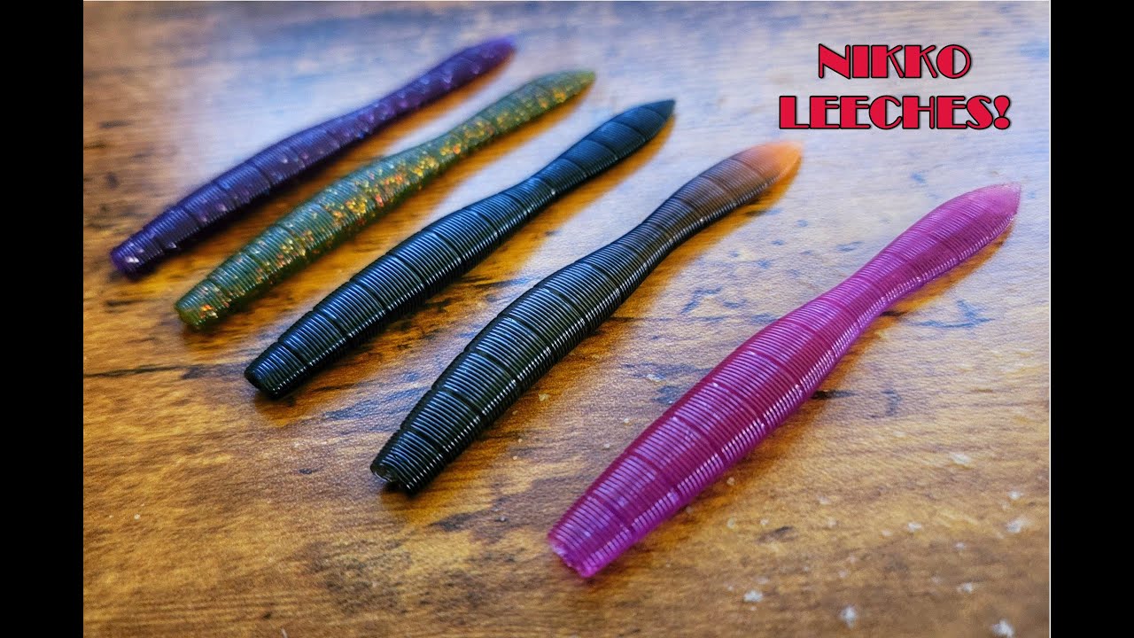 LEECHES!!! Nikko Fishing released their new bait The Leech! 