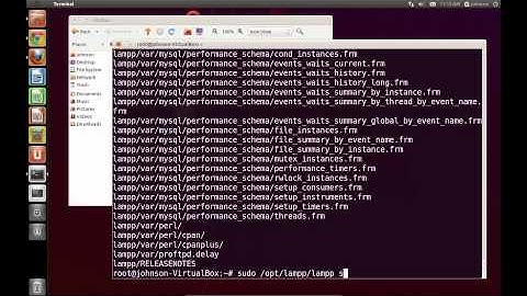 songsook.com ติดตั้ง xampp บน Ubuntu