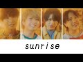 【SparQlew】 Sunrise 歌詞パート分け動画