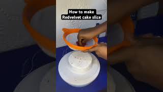 How to make cake slice cooking cake cakedecorating cakeart