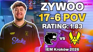 💀 ZYWOO POV: NUKE AWP MASTERCLASS vs FURIA! | GRAND FINAL IEM Kraków 2026