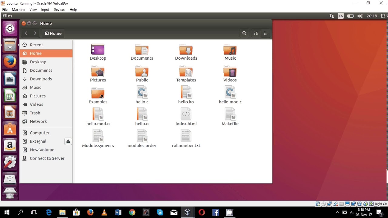 USB detection in UBUNTU