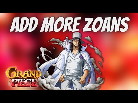 we NEED more ZOANS