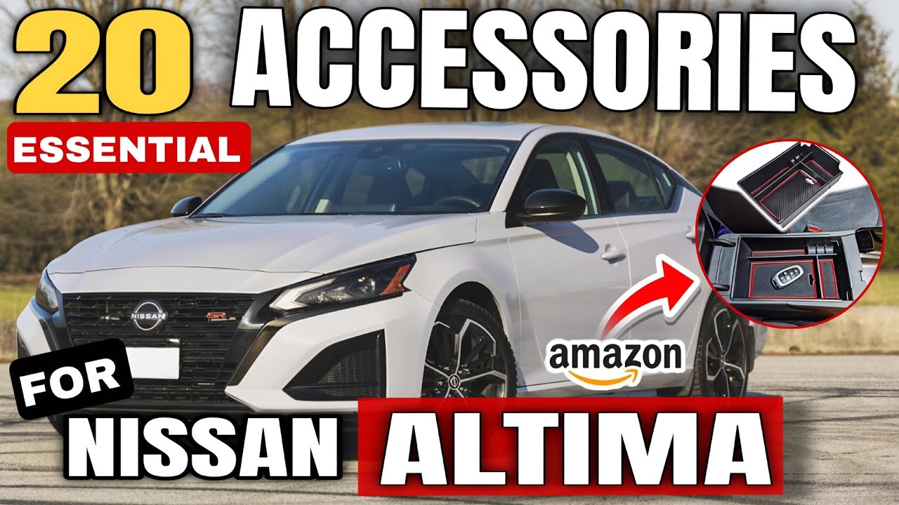 ЛУЧШИЕ аксессуары для Nissan Altima на Amazon🔥 20 крутых улучшений для вашего автомобиля! 