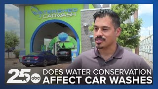 How Waco's water conservation plan affects local car washes