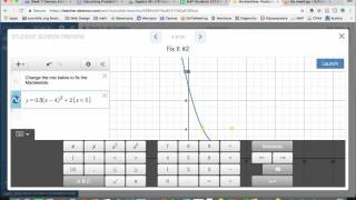 Algebra IB Week 8 Desmos Activity Marbleslides Parabolas