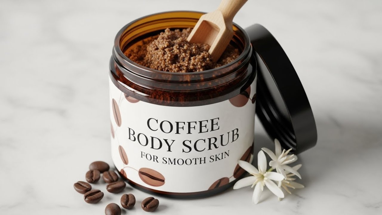 Восхитительный кофейный скраб для тела для гладкой кожи прямо сейчас!