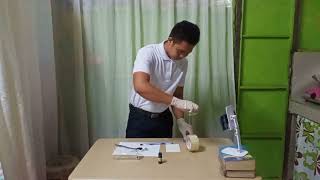 DEVELOPING AND LIFTING FINGERPRINT USING BLACK POWDER (CHARCOAL)