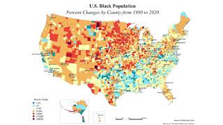 Absence of Black from 1990 to 2020
