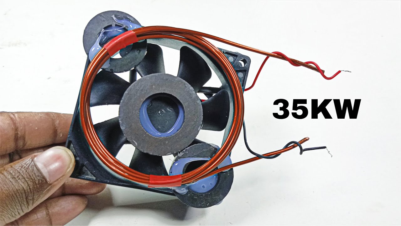 Новый мощный генератор свободной энергии мощностью 35 кВт, работающий от сети 220 В, с медной кат...