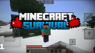 I FINALLY start my MINECRAFT survival series Ep 1