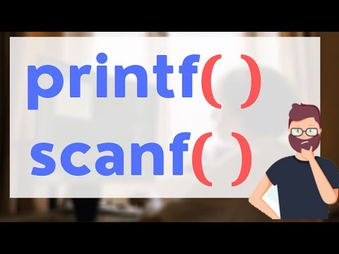 How printf( ) and scanf( ) works in C Language? || Hindi