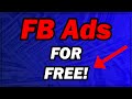 How To Do Facebook Ads For (FREE!!) Easy Method 2022!