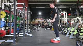 DB DROP LUNGES