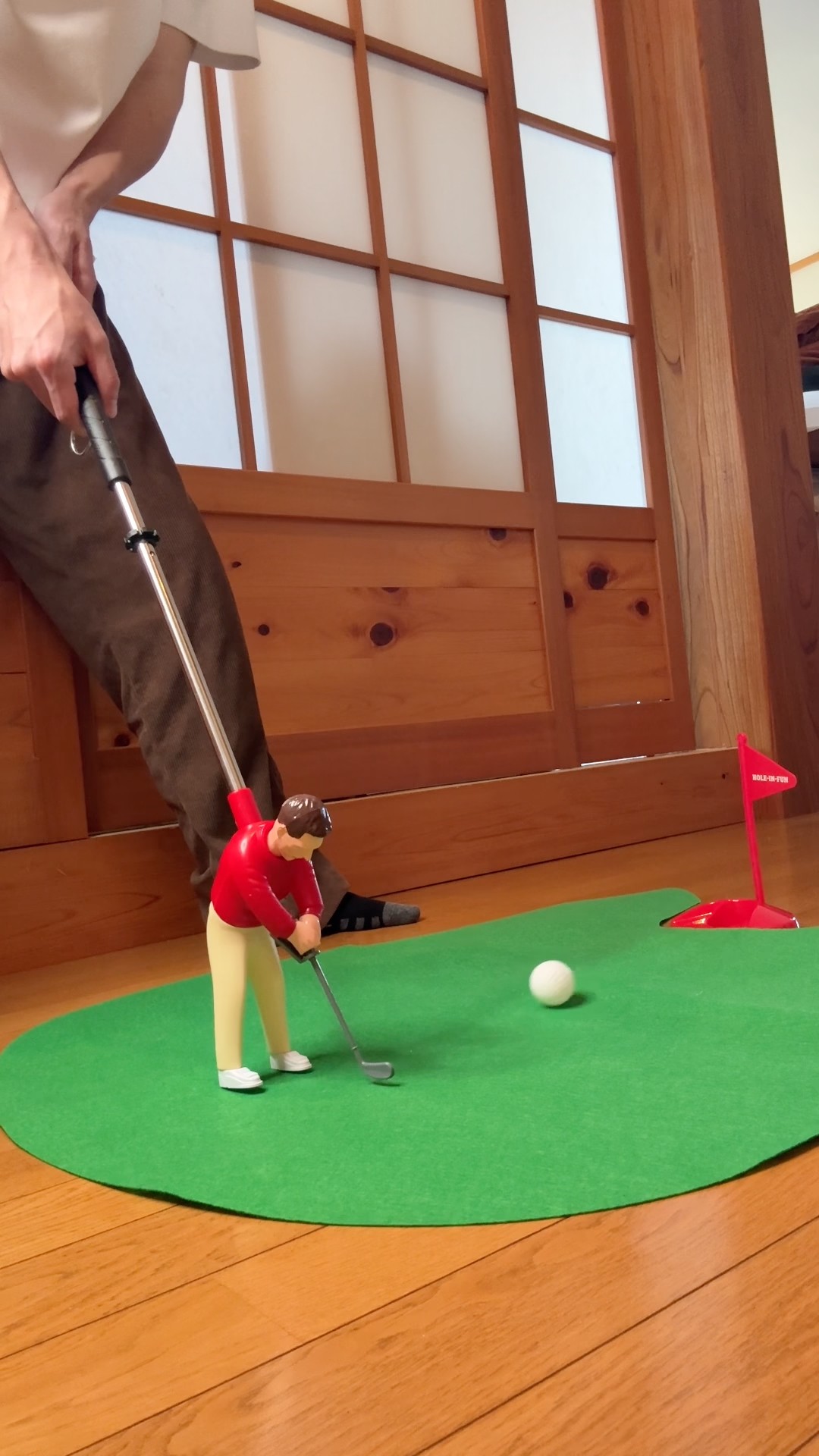 The golf toy was so much fun! - YouTube