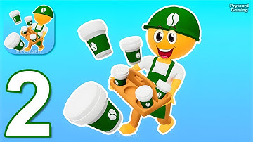 Coffee Shop Idle - Gameplay Walkthrough Part 2 Coffe Please Restaurant Manager Game (iOS, Android)