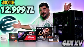 12.999TL OYUN CANAVARI PC Toplama - Gencergaming HaQQuS GEN15 Hazır Sistem İncelemesi