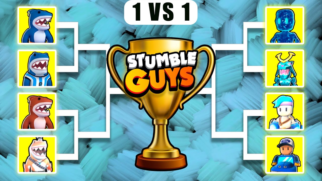 Stumble Guys on X: Jump in the game and get the fan-favourite Stumblers  Twister and Laser Shark as rewards for this Tournament Season! 🌀🦈 # StumbleGuys #tournaments  / X