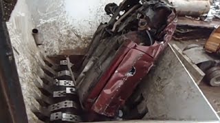 Incredible Dangerous Car Crusher Machine For Recycle, Crush Everything Shredder Modern Technology by TeamMachines 32,705 views 2 years ago 11 minutes, 6 seconds