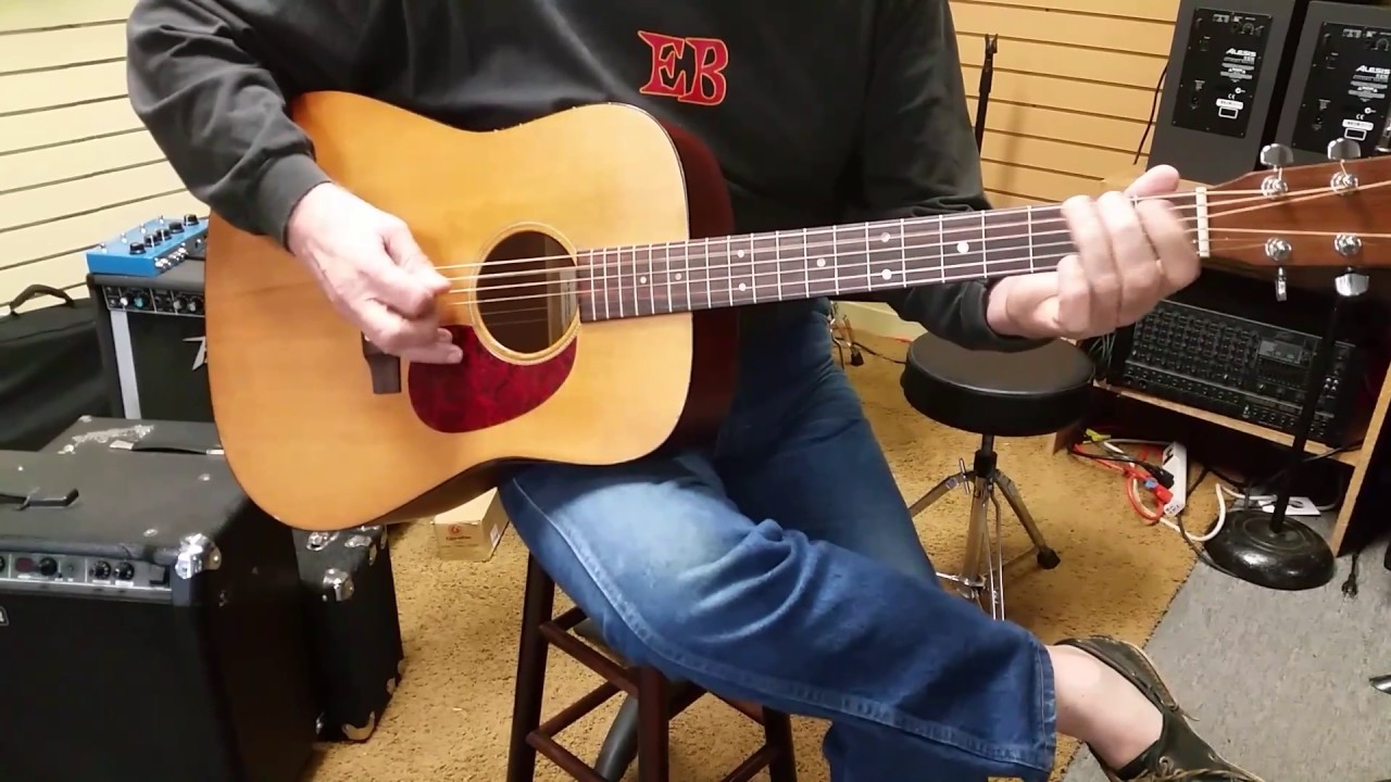 1998 Martin DM demo video for customer.