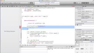 Objective-C 教學 ：6.4 Block 可當做函數的參數傳遞