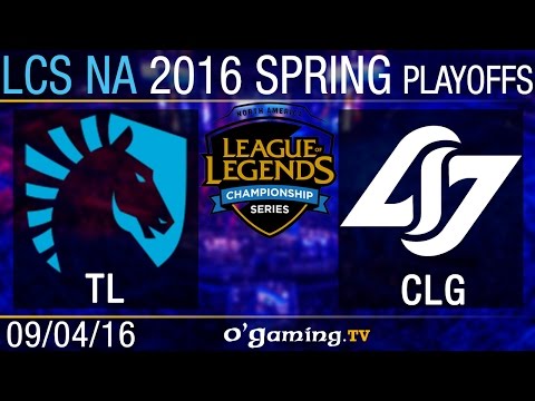 CLG vs Liquid - LCS NA Playoffs - Demi-finale